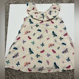 HA 3T butterfly ruffle dress